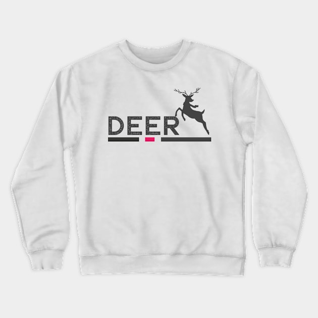 lovely deer Crewneck Sweatshirt by norwayraw